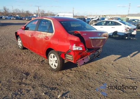 2008 Toyota Yaris z USA, uszkodzony, nr VIN JTDBT923381283611